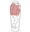 Śpiwór syntetyczny Crevasse I (190 cm) Robens