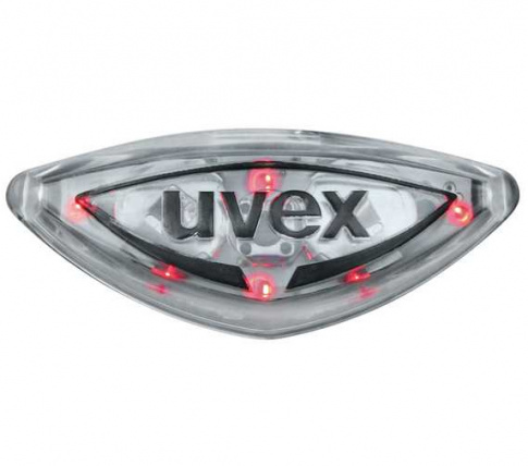 Orginalna lampka rowerowa LED Triangle UVEX