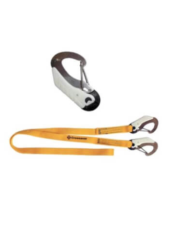 Lina asekuracyjna wąsy Self Locking Safety Lines 2 Hook Crewsaver  