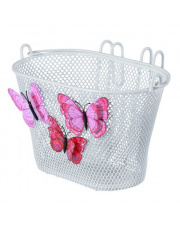 Dziecięcy koszyk rowerowy przedni Jasmin Basket Basil butterfly