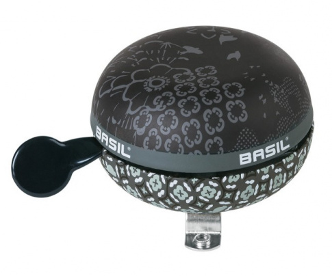 Dzwonek do roweru Boheme Bicycle Bell 80mm Basil charcoal