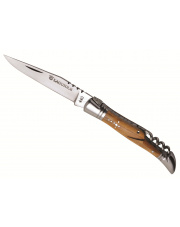 Nóż składany Laguiole 11cm olive/kork Baladeo 