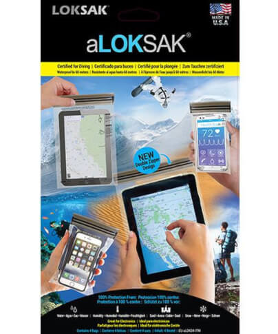 Zestaw 4 etui wodoszczelnych na smartfony i tablety Loksak