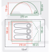 Namiot turystyczny dla 3 osób Darwin 3 Coleman