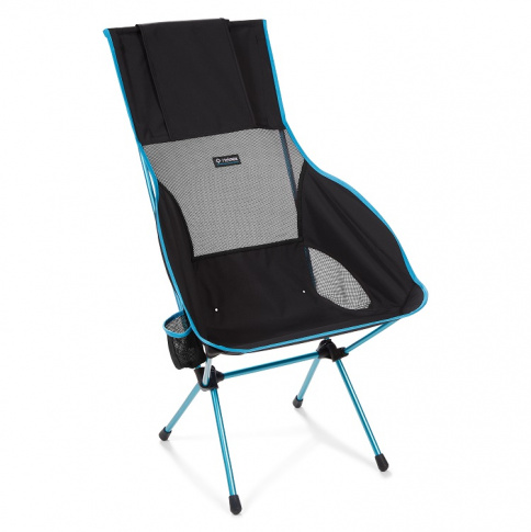 Krzesło turystyczne składane Savanna Chair Black Helinox czarne