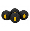 Antypoślizgowe nóżki do krzesła Vibram Ball Feet Set Black 4 sztuki Helinox czarne