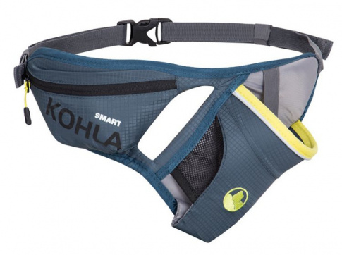 Pas biegowy Smart Drinkbelt Kohla niebiesko szary