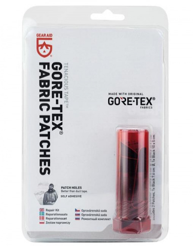 Zestaw naprawczy GORE-TEX® Fabric Patches Black GearAid