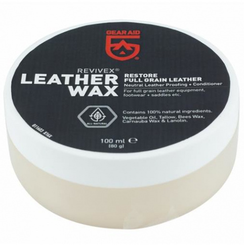 Wosk do pielęgnacji obuwia Revivex® Leather Wax 100ml GearAid