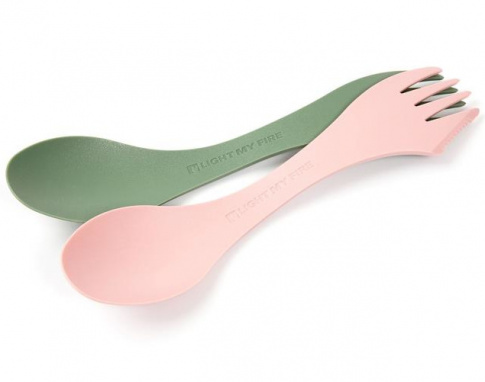 Zestaw łyżkowidelców Spork O BIO 2-pack sg/dp Light My Fire