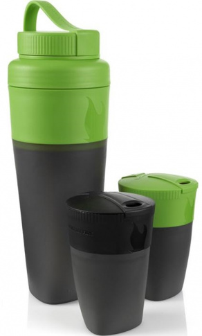 Zestaw turystyczny Pack-up Drink Kit Green/Black Light My Fire
