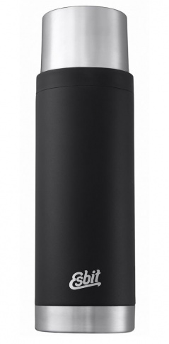 Termos turystyczny Sculptor Vacuum Flask 1 l Black Esbit