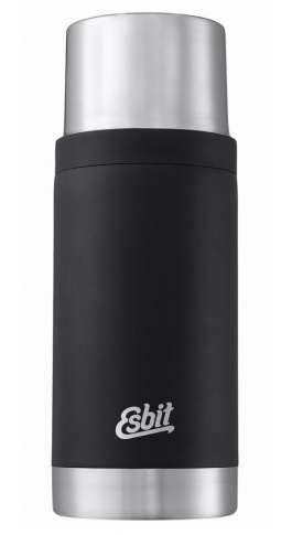 Termos turystyczny Sculptor Vacuum Flask 0,75 l Black Esbit