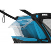 Przyczepka rowerowa dla dziecka Thule Chariot Sport 1 niebiesko - czarna