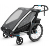 Przyczepka rowerowa dla dziecka Thule Chariot Sport 2 czarna