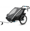 Przyczepka rowerowa dla dziecka Thule Chariot Sport 2 czarna