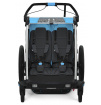 Przyczepka rowerowa dla dziecka Thule Chariot Sport 2 niebiesko czarna