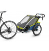 Przyczepka rowerowa dla dziecka Thule Chariot Sport 2 zielono niebieska