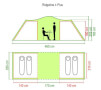 Namiot turystyczny dla 4 osób Ridgeline 4 Plus Coleman