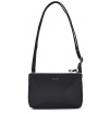 Torebka damska antykradzieżowa Stylesafe double zip crossbody Black Pacsafe