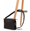 Torebka damska antykradzieżowa Stylesafe double zip crossbody Black Pacsafe