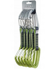 Zestaw ekspresów wspinaczkowych Orbit Wire Express Set 11 cm CAMP zielono srebrny