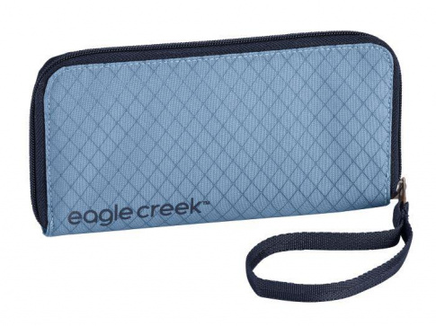 Portfel antykradzieżowy RFID Blocker Wristlet Wallet Blue Eagle Creek