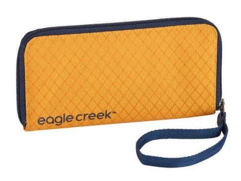 Portfel antykradzieżowy RFID Blocker Wristlet Wallet Yellow Eagle Creek