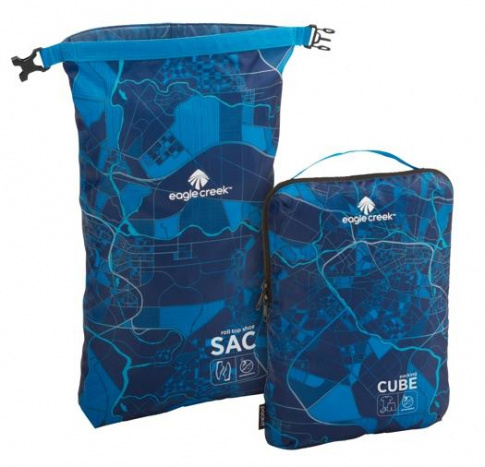 Pokrowce na odzież i obuwie Pack-It Active Essential Set Blue Eagle Creek