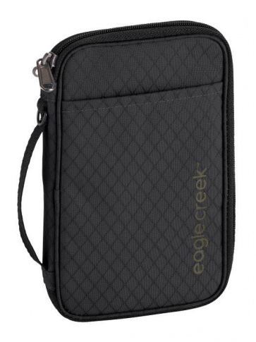 Porfel antykradzieżowy RFID Travel Zip Organizer Jet Black Eagle Creek