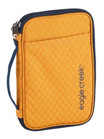 Porfel antykradzieżowy RFID Travel Zip Organizer Yellow Eagle Creek