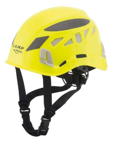 Kask przemysłowy Ares Air Fluo CAMP żółty