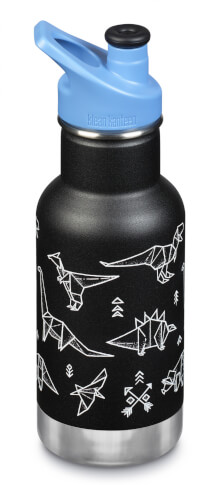 Butelka sportowa dla dzieci Insulated Kid Classic 355ml Paper Dinos Klean Kanteen