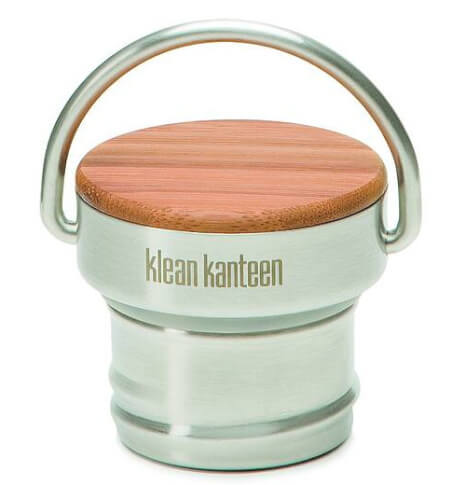 Nakrętka Bamboo Cap Brushed Stainless Klean Kanteen