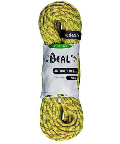 Lina dynamiczna Antidote 10,2 mm x 70 m Yellow Beal