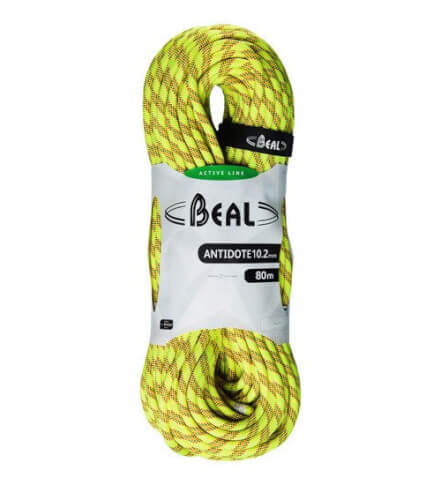 Lina dynamiczna Antidote 10,2 mm x 80 m Yellow Beal