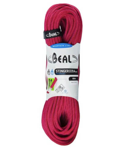 Lina dynamiczna Stinger Unicore 9,4 mm x 60 m Golden Dry Fuchsia Beal