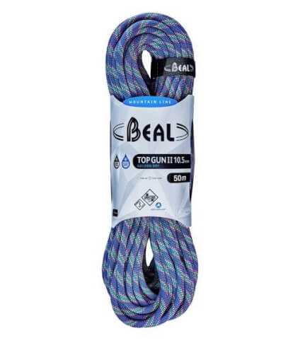 Lina dynamiczna Top Gun Unicore 10,5 mm x 50 m Golden Dry Blue Beal