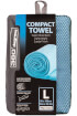 Ręcznik szybkoschnący 60x120 Compact Microfibre Towel XL 360 Degrees niebieski