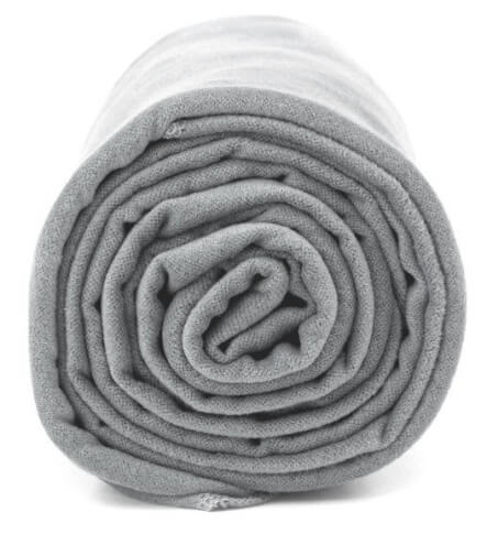 Antybakteryjny ręcznik szybkoschnący 60x130 L szary Dr Bacty 