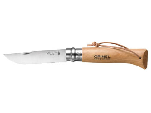 Nóż z rzemieniem Inox Adventure No 08 Opinel