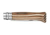 Nóż składany Inox Laminated Brown Natural No 08 Opinel