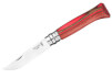 Nóż składany Inox Laminated Red Natural No 08 Opinel