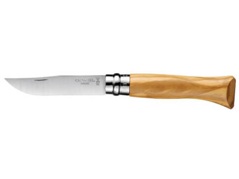 Nóż składany Inox Lux Olive No 06 Opinel