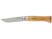 Nóż turystyczny składany Inox natural  blister No 09 Opinel