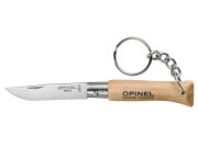 Nóż składany z brelokiem Inox natural No 04 Opinel