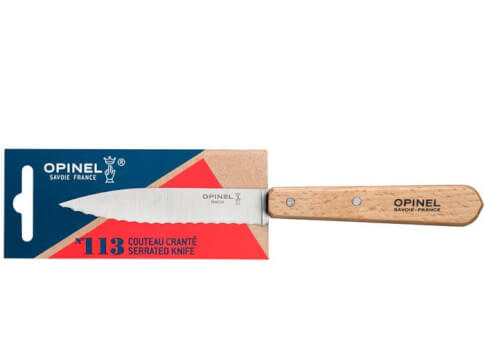 Uniwersalny nóż kuchenny Pop Serrated Knife No 113 Opinel