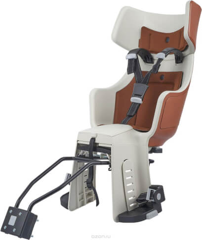 Fotelik rowerowy Exclusive Tour 1P&E BD Cinnamon Brown Bobike