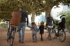 Fotelik rowerowy Exclusive Tour 1P&E BD Cinnamon Brown Bobike