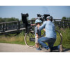 Fotelik rowerowy Exclusive Tour 1P&E BD Urban Grey Bobike